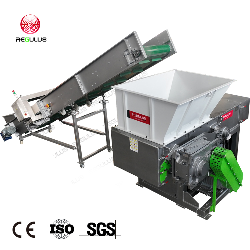 Can't shred plastic? This system can help you solve it easily!