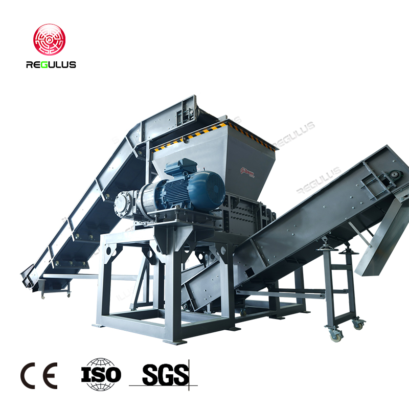 Dual-Shaft Shredder in Action | Powerful & Efficient Plastic Recycling