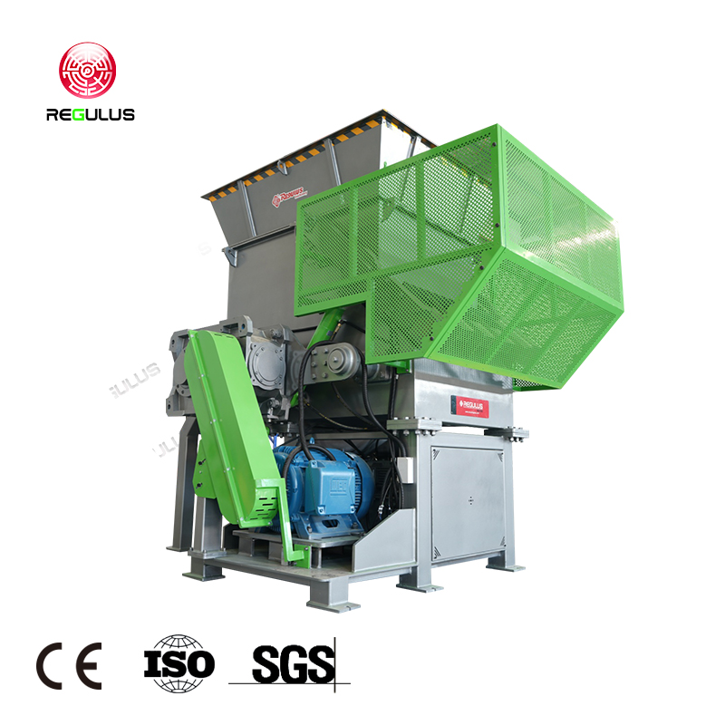 Swing-Arm Shredder for Waste Plastic Films